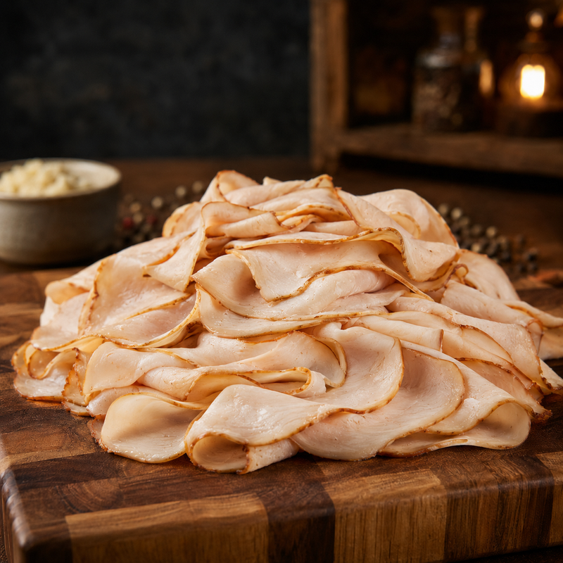 Halal Deli Sliced Smoked Turkey | High Quality | Perfect For Sandwiches |