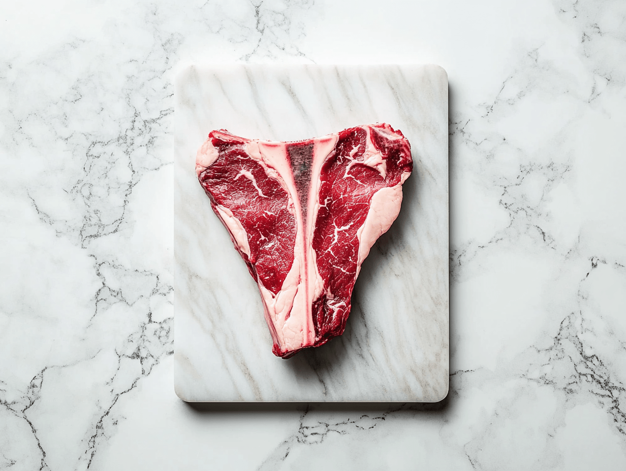 Halal T-Bone Steak | Approx 16oz Thick | USDA Choice | High Quality | - HalalWorldDepot