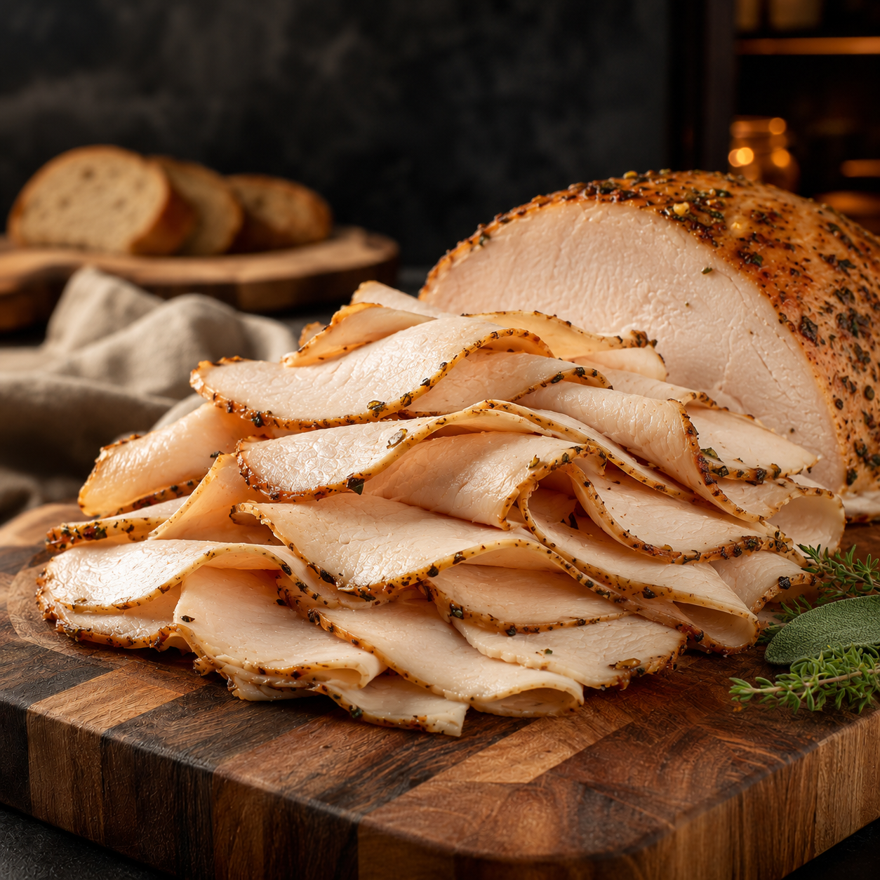 Halal Deli Sliced Pan Roasted Turkey | Sliced and Packaged Fresh |