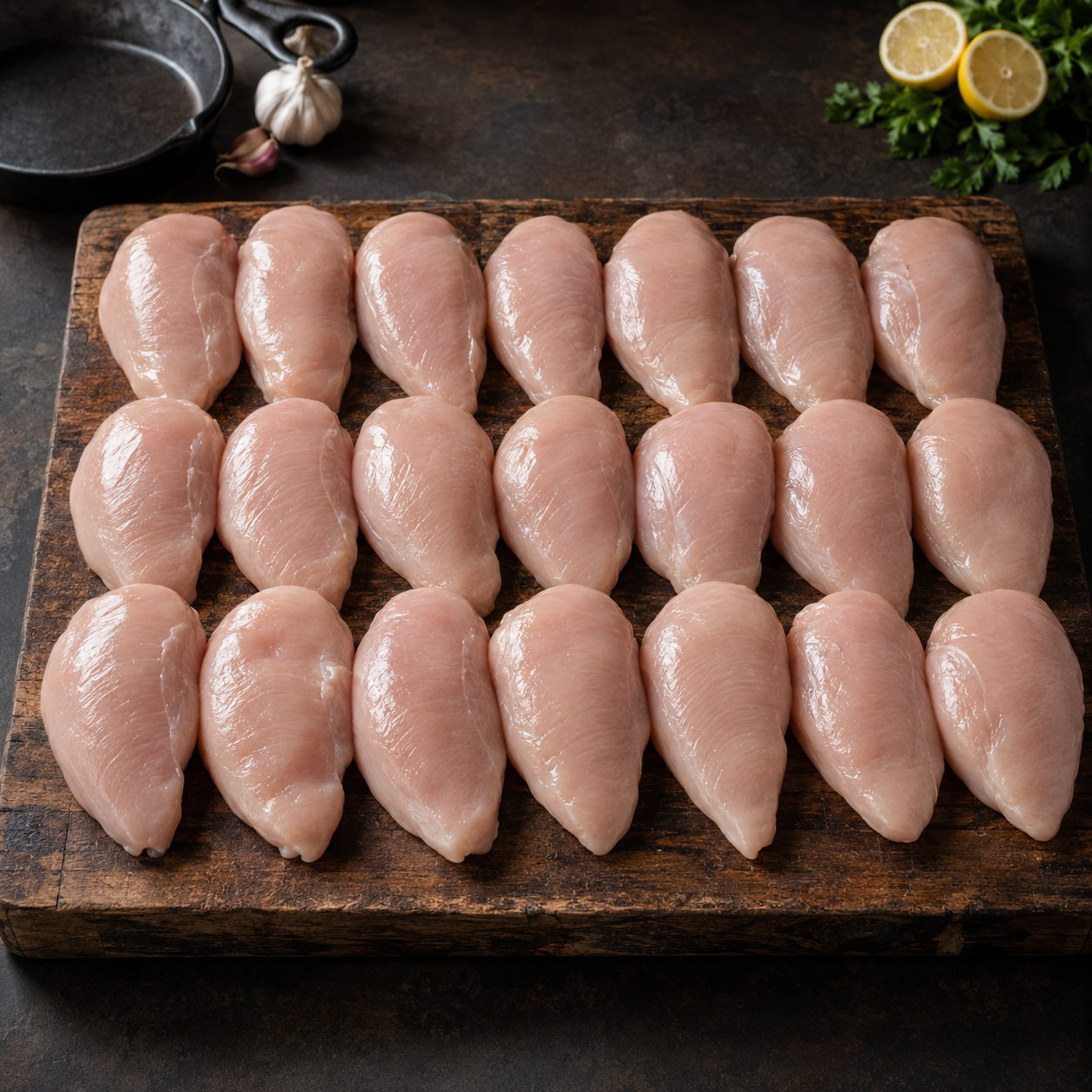 Family-Sized 10lb Halal Chicken Breast Pack – $30 Savings!
