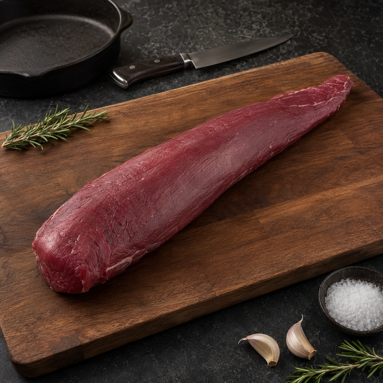 Halal Fillet Mignon - Whole Tenderloin | Cut and Packed Fresh | High Quality | Steak