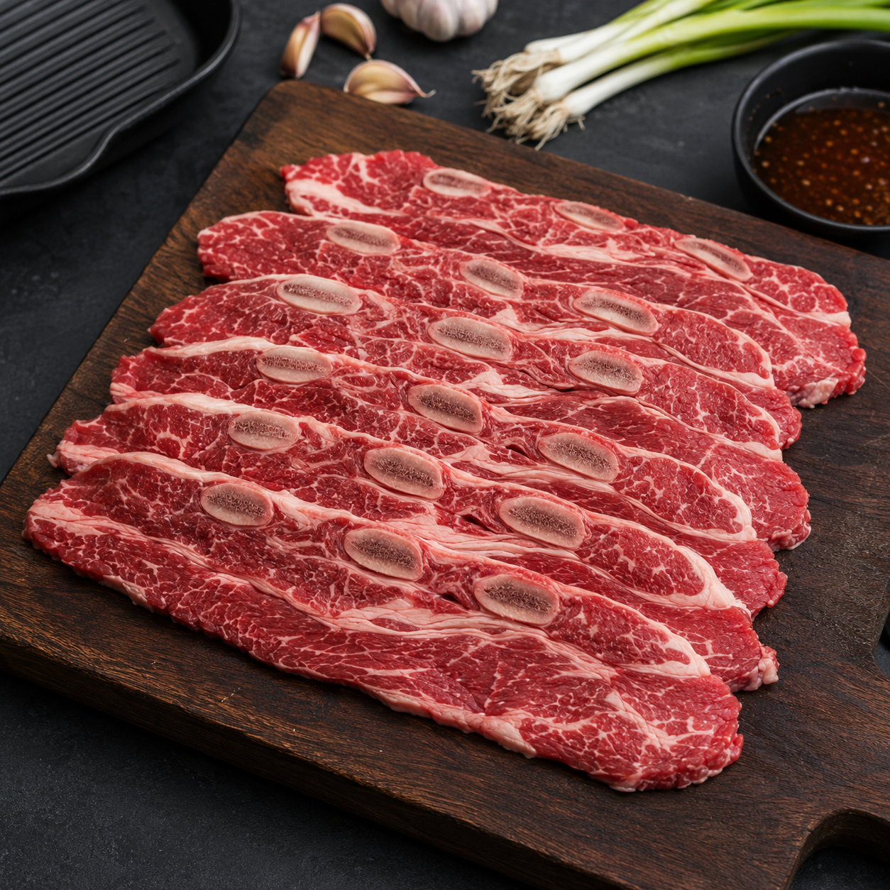 Beef Short Ribs | Thinly Sliced | Freshly Packaged |