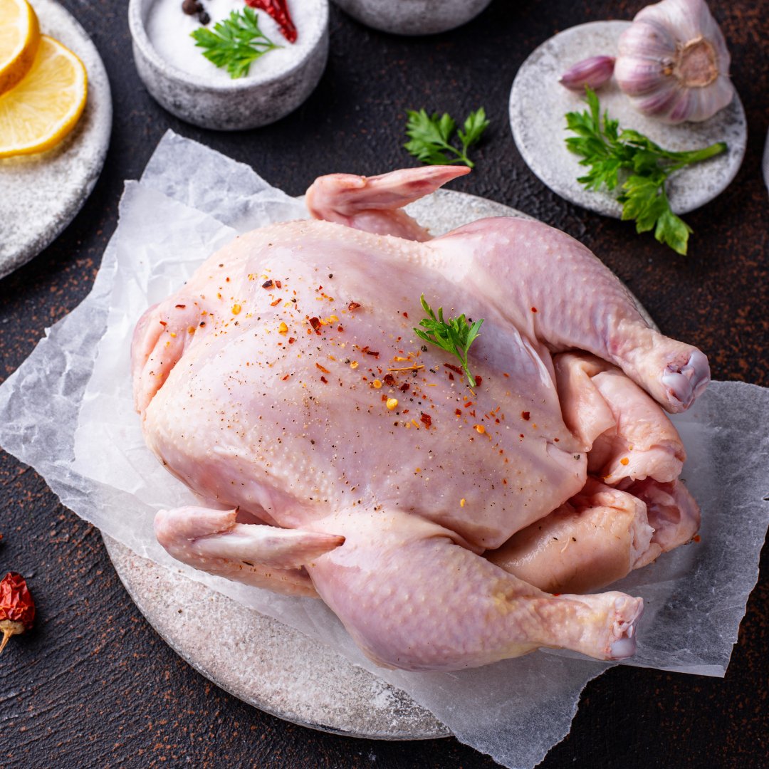 Amish Whole Chicken | Approx. 2lb-3lb Chicken | All Natural | - HalalWorldDepot