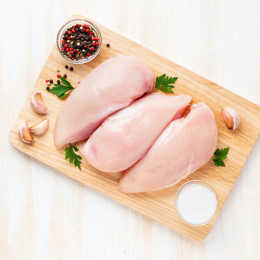 Crescent Foods Boneless Chicken Breast | Skinless | Antibiotic-Free | Cage-Free | - HalalWorldDepot