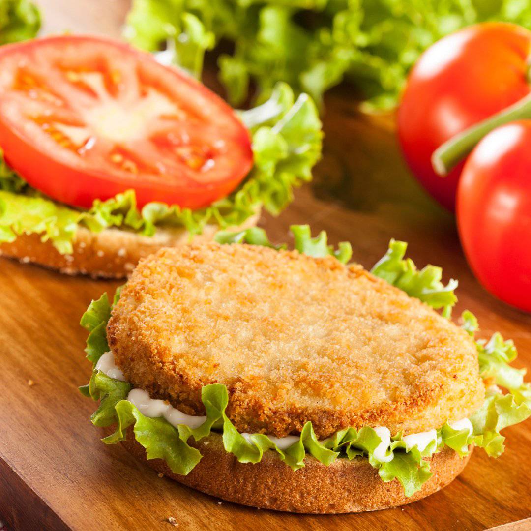 Halal Breaded Chicken Patties, Bulk Pack, photo 5 of 7