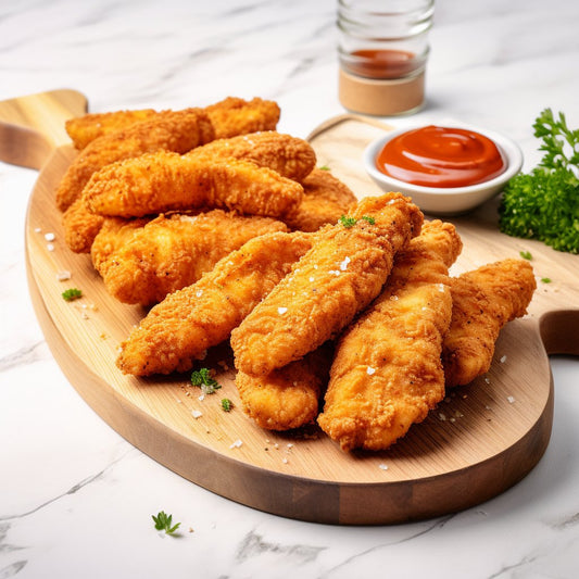 Halal Breaded Chicken Tenders 5lb Bag | Crispy Tenders | Perfect For Lunch | Easy To Prepare | Breaded | Delicious | 100% Zabiha Halal | - HalalWorldDepot