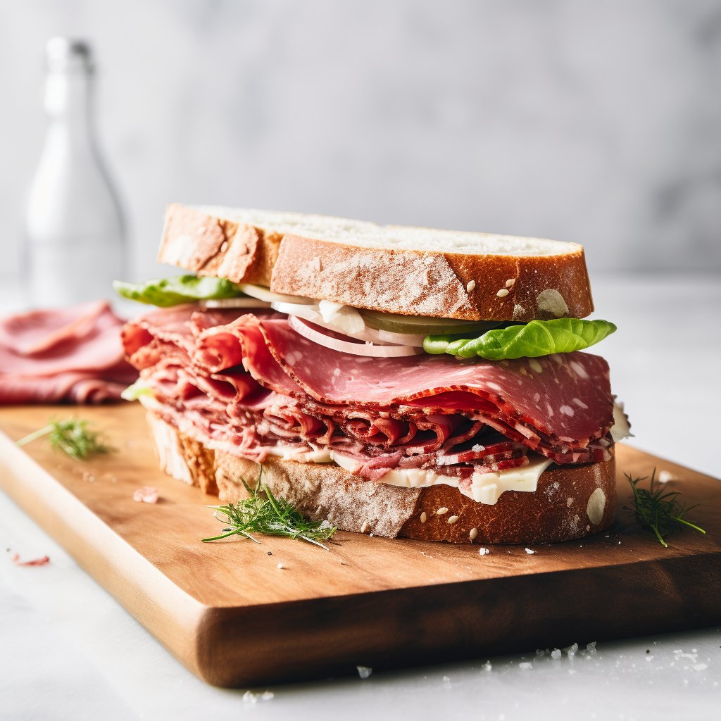 Halal Deli Beef Salami | Perfect For Sandwiches | - HalalWorldDepot