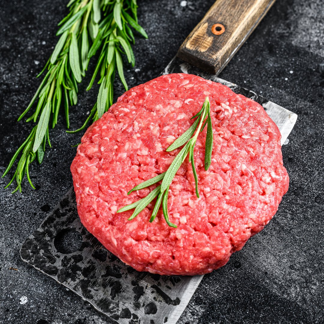 Halal Fresh Beef Burger Patties | Freshly Seasoned And Prepped | Ready To Cook | - HalalWorldDepot