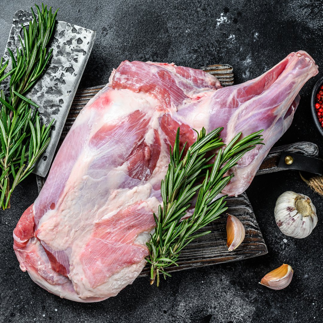 Halal Goat Shoulder | Cut in Small/Medium Pieces | Packed Fresh | - HalalWorldDepot