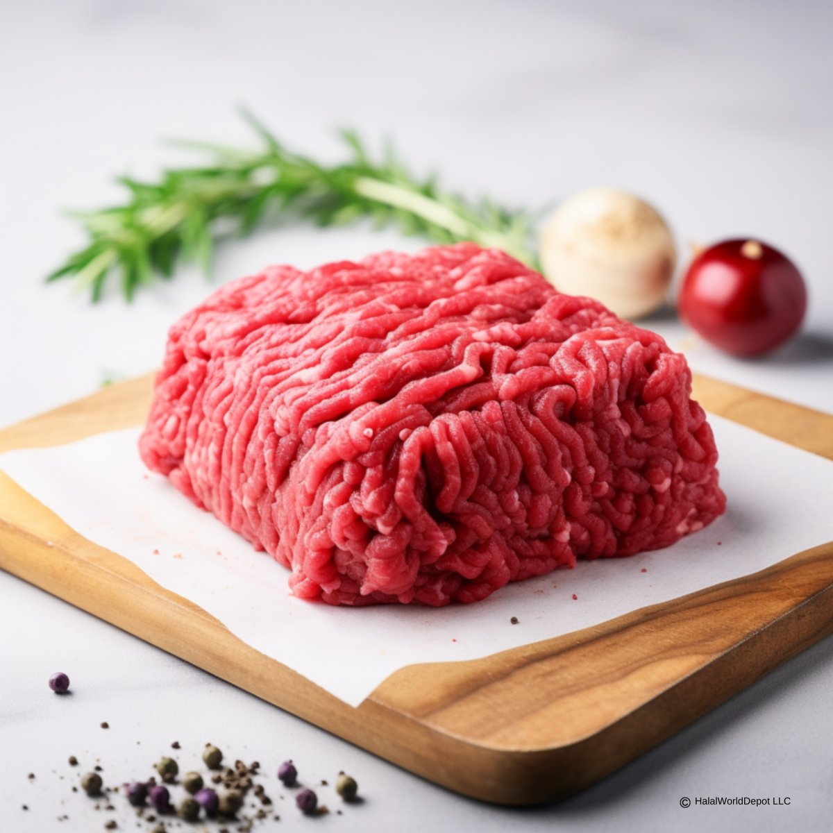 Halal Ground Beef 80/20 | Minimal Fat | Minced and Packed Fresh | - HalalWorldDepot