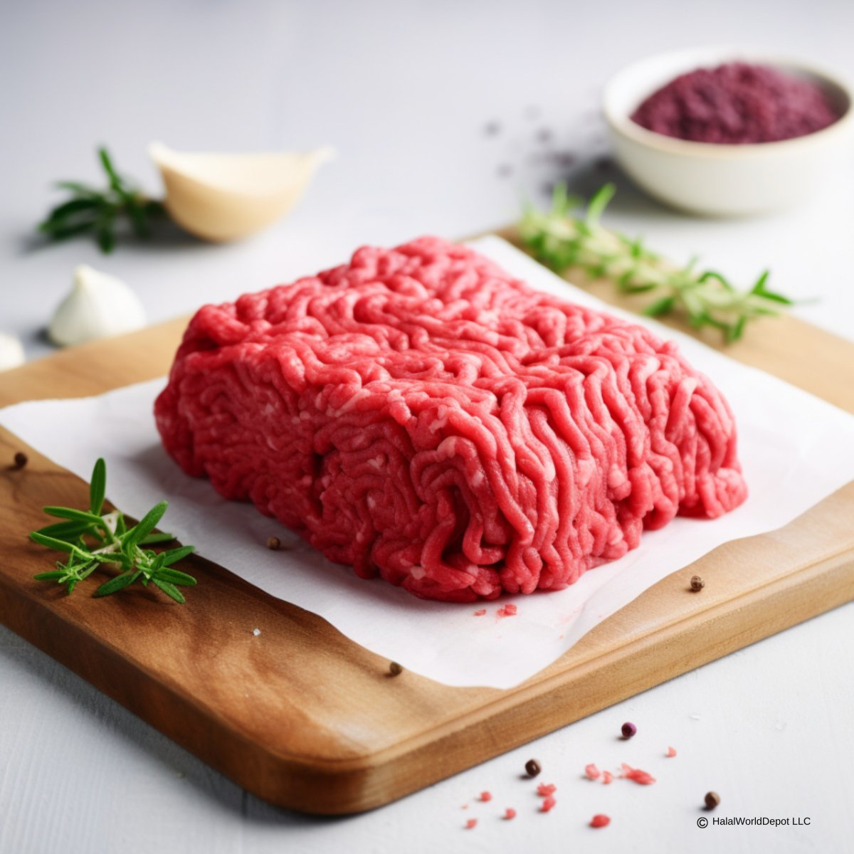 Halal Ground Beef 80/20 | Minimal Fat | Minced and Packed Fresh | - HalalWorldDepot