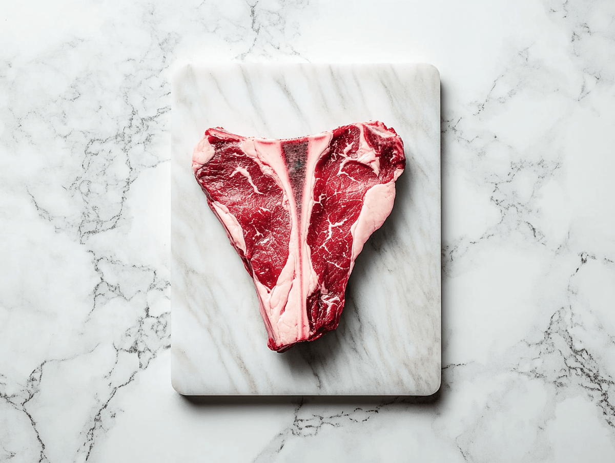 Halal T-Bone Steak | Approx 16oz Thick | USDA Choice | High Quality | - HalalWorldDepot