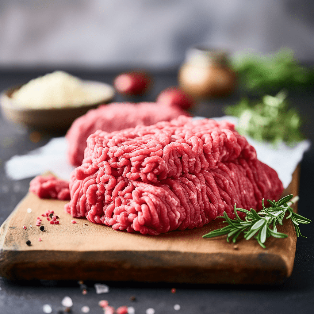 10lb Bulk Pack Halal Ground Beef 80/20 | Minimal Fat | Minced and Packed Fresh | - HalalWorldDepot