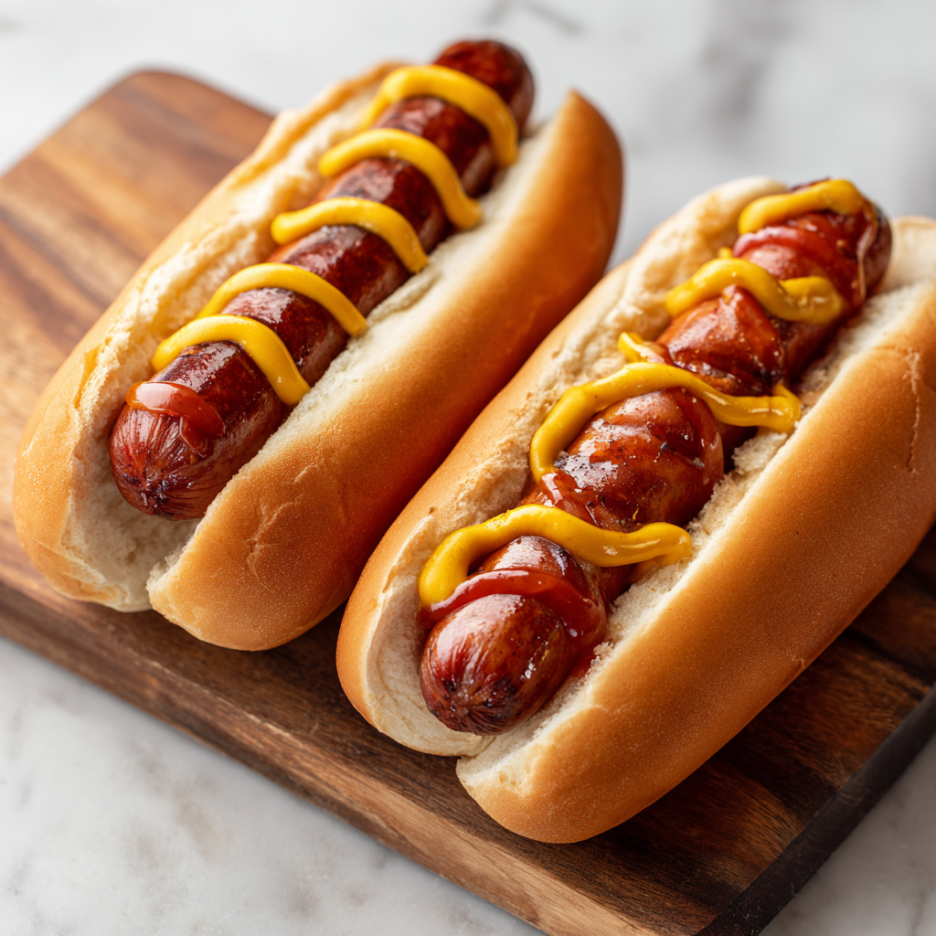 Halal Beef & Chicken Franks Hot Dogs | Ready To Cook |